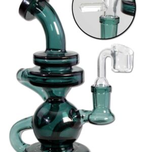 BLAZE Recyclebong Diffusor inkl. Bangermeergrün H 205mm Ø 22/59mm NS 14