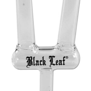 Black Leaf‘ Jointhalter mit 2 Armen L 81mm Ø 8mm innen