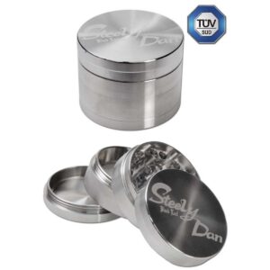 Black Leaf‘ ‚Steely Dan‘ Edelstahlgrinder 4-tlg