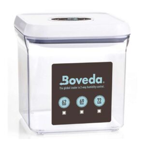 Boveda‘ Display Container für 8g + 4g Packs  1Stk 155x155x155mm Luftddicht
