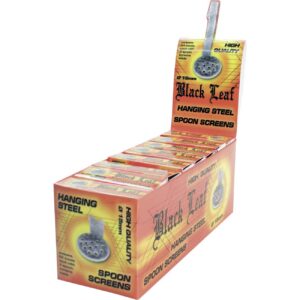 Black Leaf‘ Edelstahl-Hängesiebe Ø 15mm 3 Stück