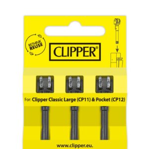 CLIPPER CLASSIC Micro Flint System Blister 3er