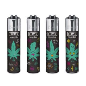 CLIPPER CLASSIC Micro HAPPY WEEDS 2 – (4 Stück)
