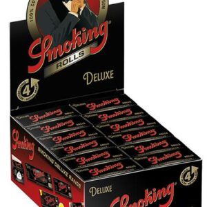 Smoking Paper Deluxe Rolls (black), 4mmx44mm