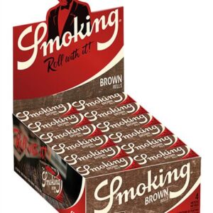 Smoking Paper Brown Unbleached Rolls, 4mx44mm