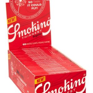 Smoking Red THINNEST Regular Papier